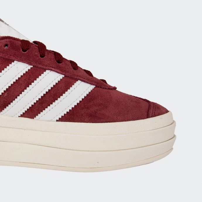 Adidas Gazelle Bold Burgundy Red Women Sneakers