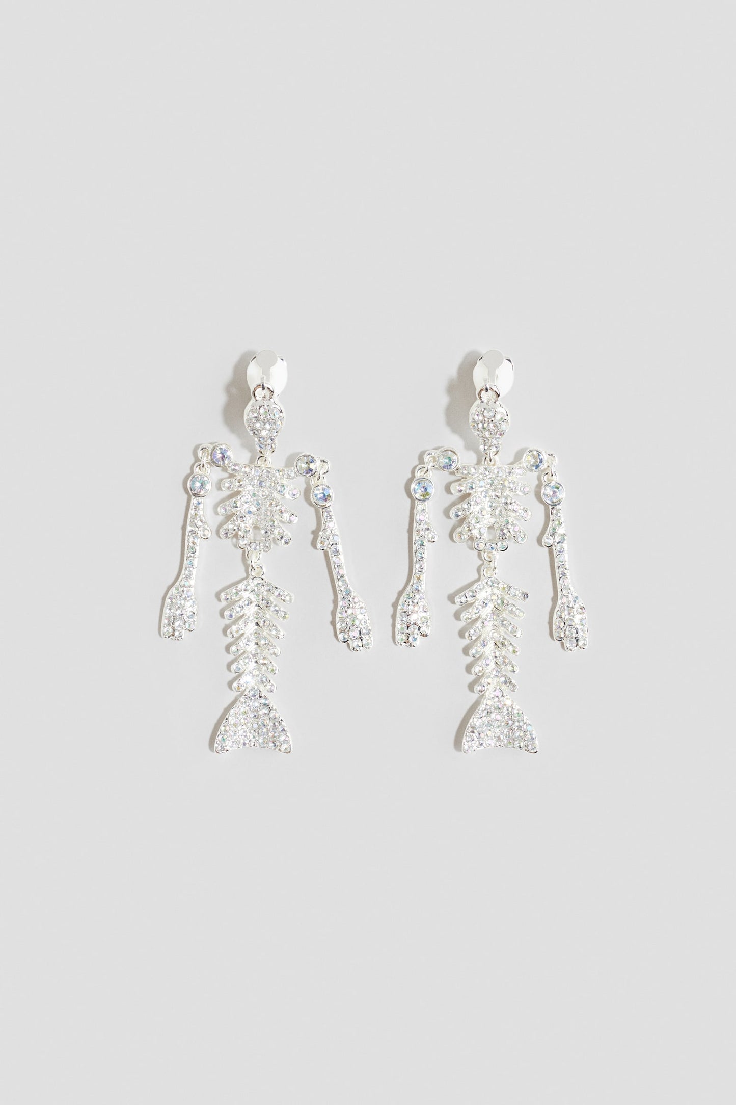 Pendant Clip Earrings