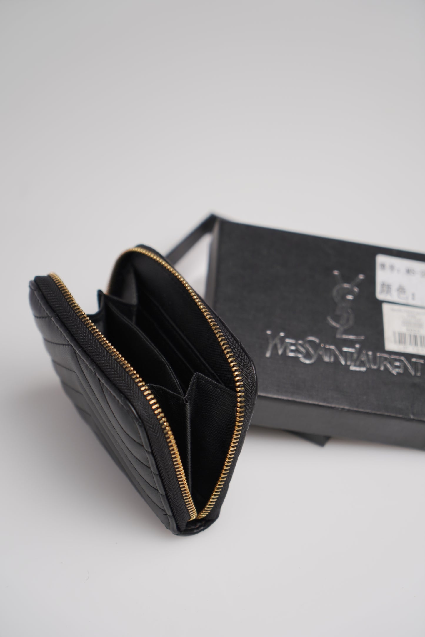 Saint Laurent Monogram Compact Zip Around