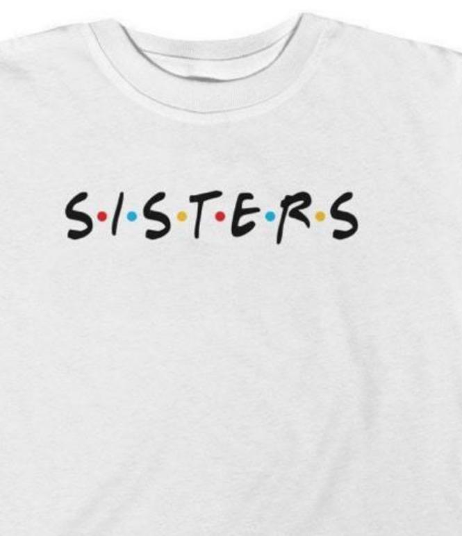A Cotton T-Shirt With the Writing of My Sister - BEAUTY BAR