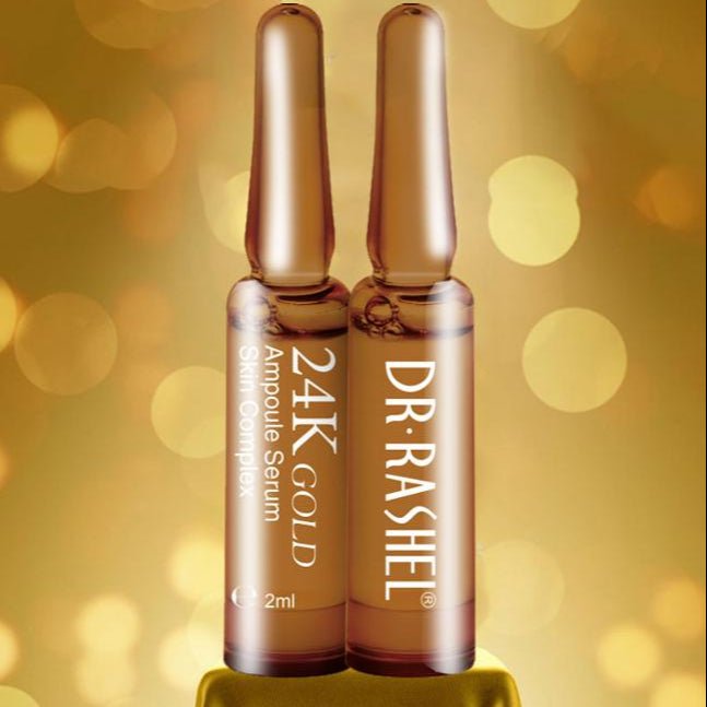 Dr.Rashel 24 Gold Ampoule Serum - 7 Ampoules x 2 ML - BEAUTY BAR