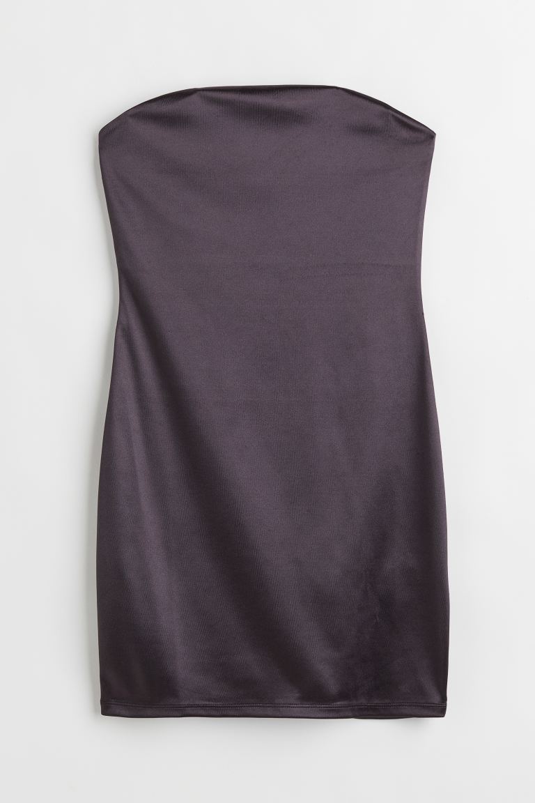 H&M Bandeau Dress Black - BEAUTY BAR