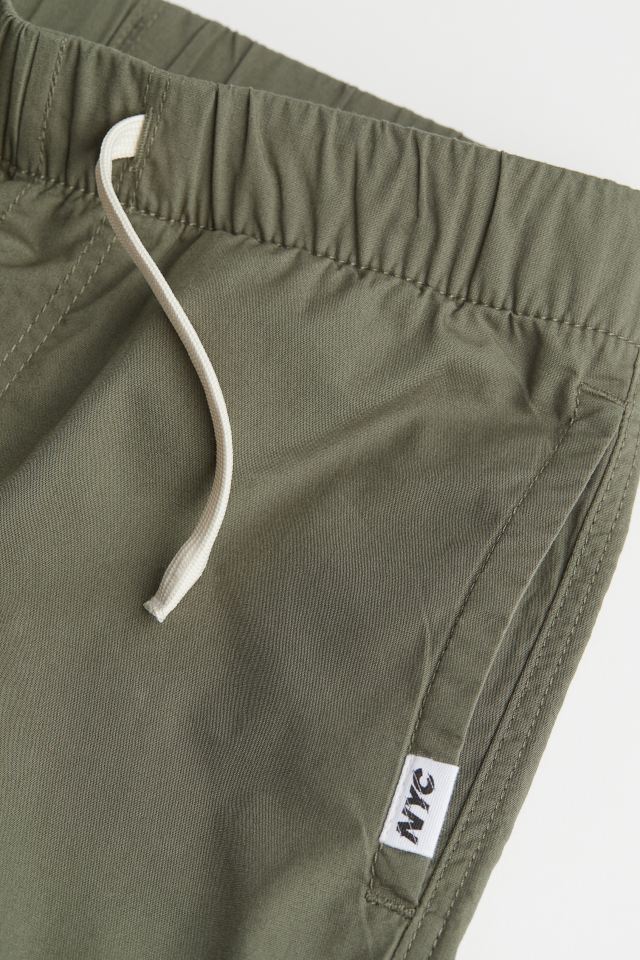 H&M Cotton Shorts Dark Khaki Green - BEAUTY BAR