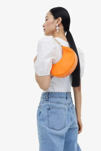 H&M Puff-sleeved top White - BEAUTY BAR