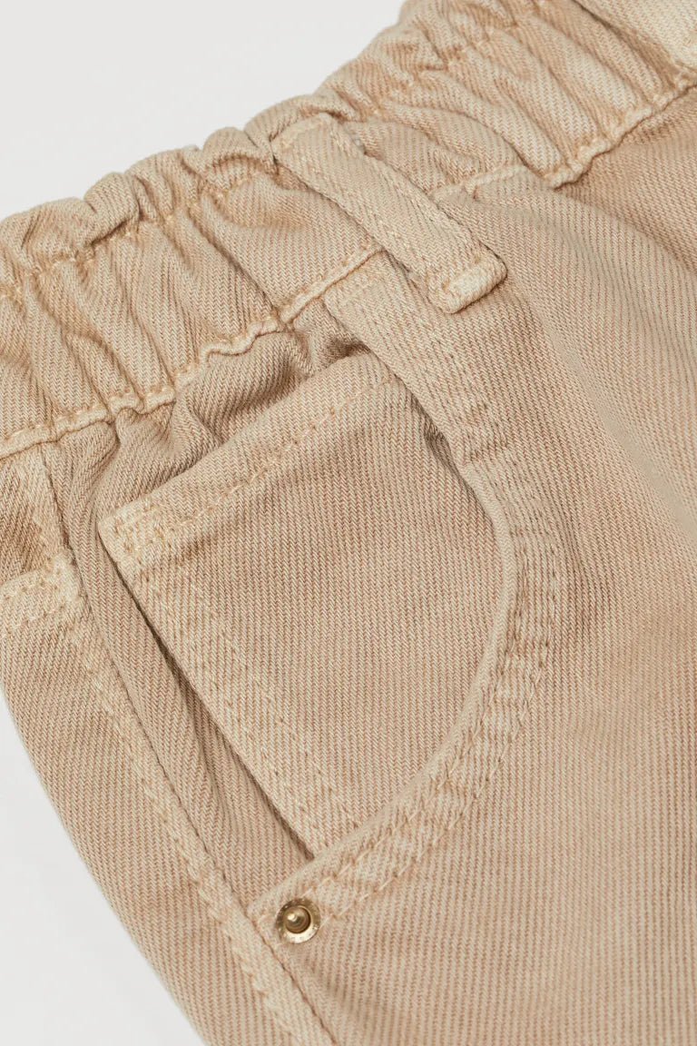 H&M Relaxed Fit Jeans Light Beige - BEAUTY BAR
