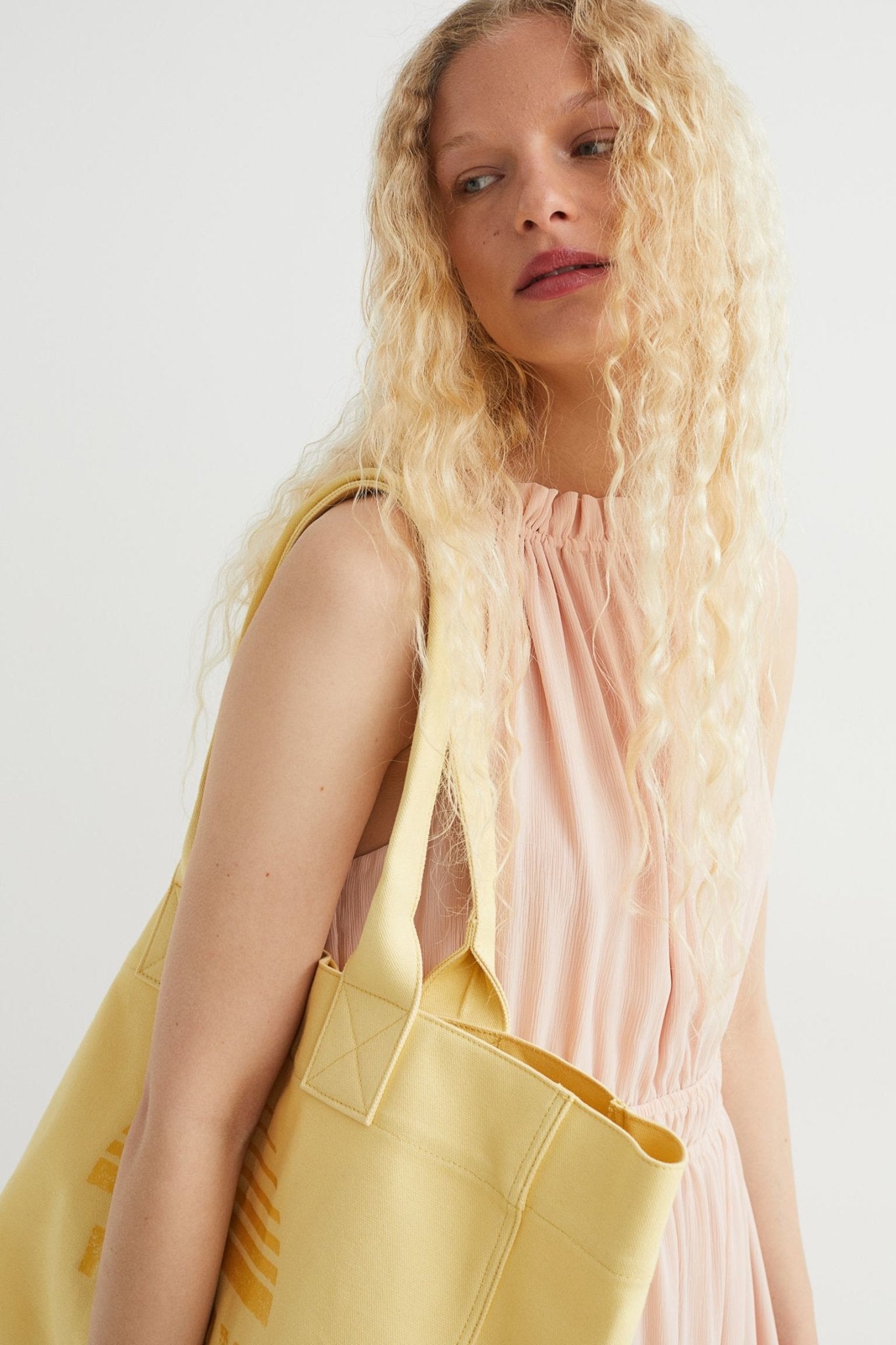 H&M Sleeveless dress Powder pink - BEAUTY BAR