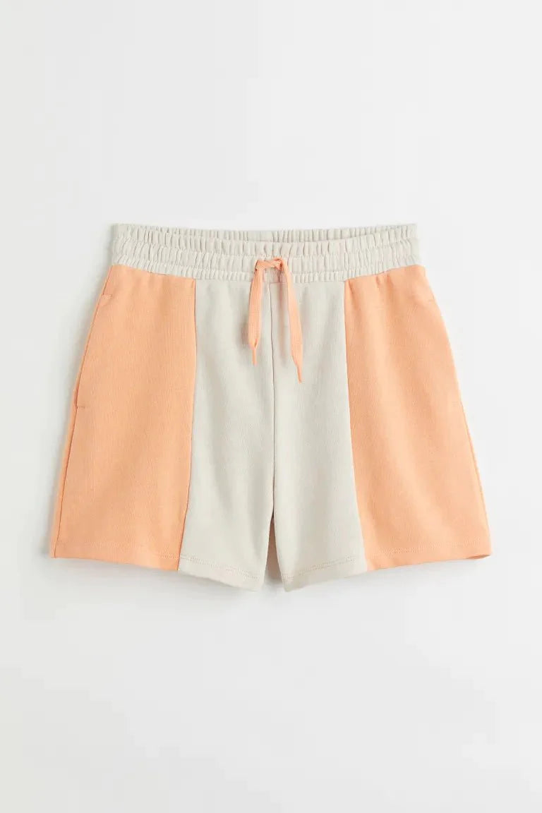 H&M Sweatshorts Light orange/Block-coloured - BEAUTY BAR