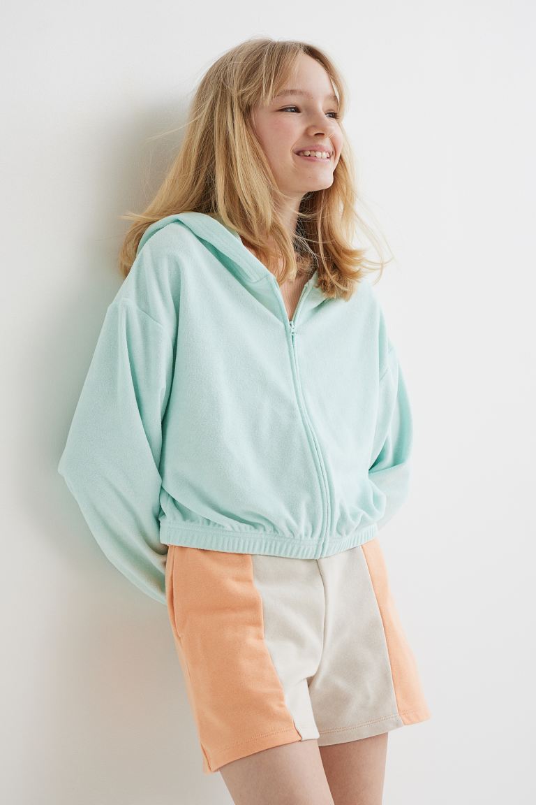H&M Sweatshorts Light orange/Block-coloured - BEAUTY BAR
