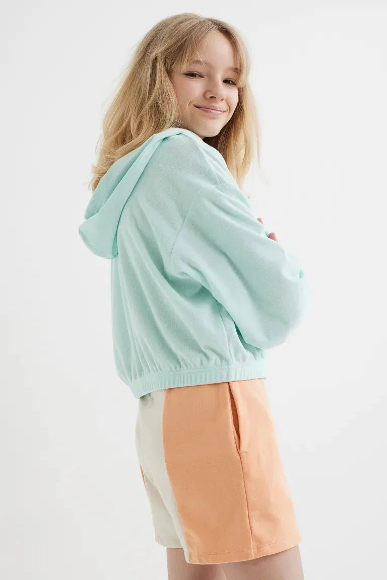 H&M Sweatshorts Light orange/Block-coloured - BEAUTY BAR
