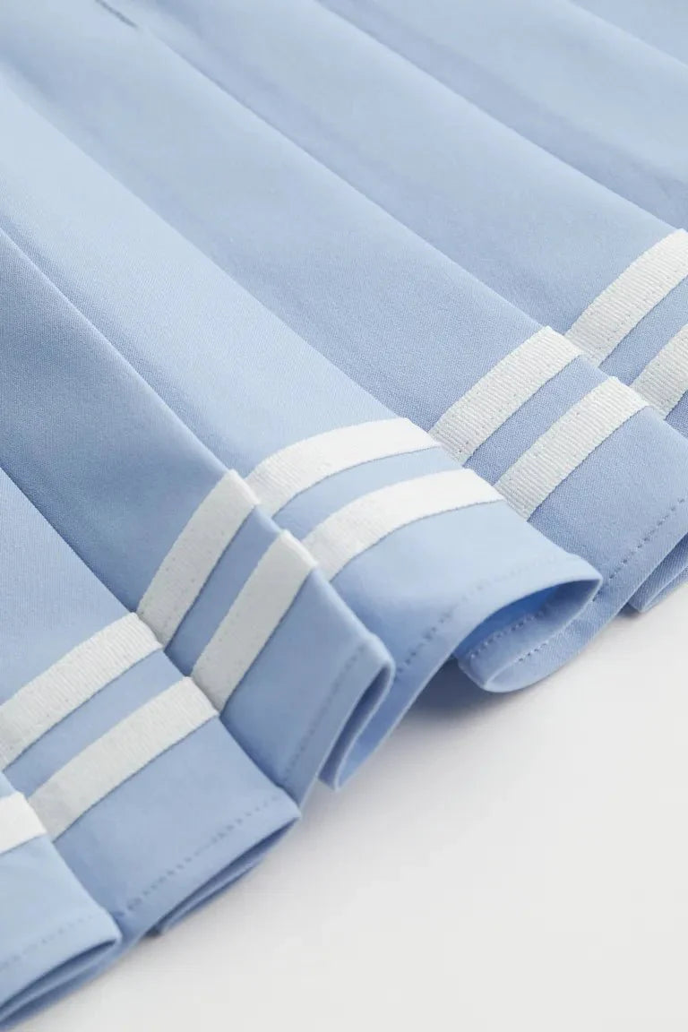H&M Tennis Skirt Light Blue - BEAUTY BAR
