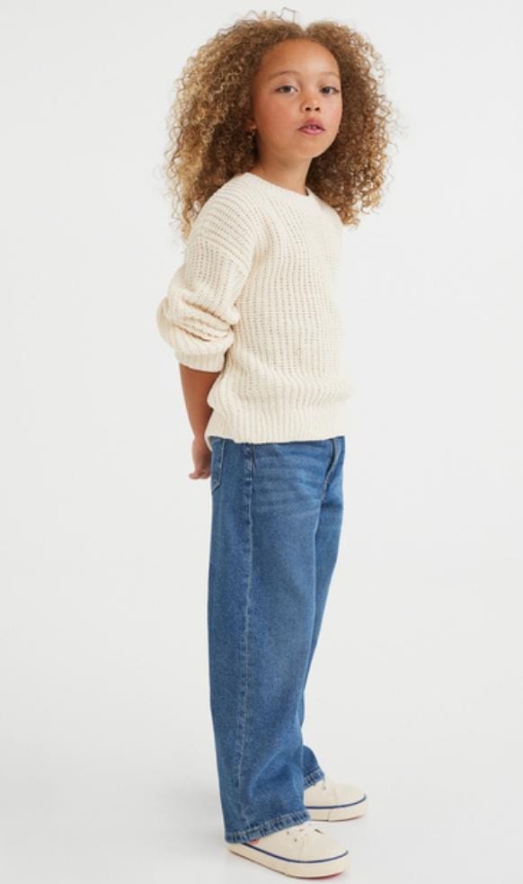 H&M Wide Leg Ankle Jeans - BEAUTY BAR