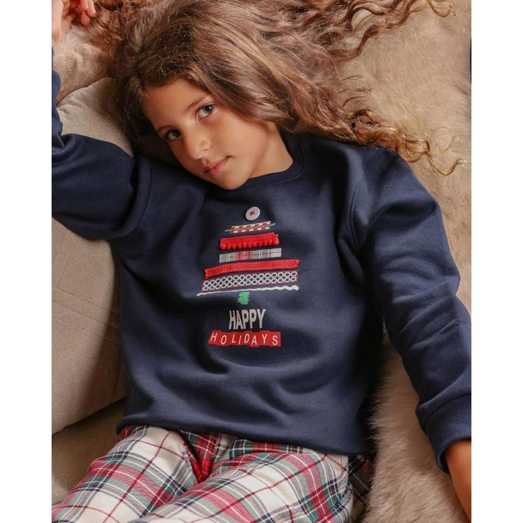 Regular Fit Knitted Pyjamas 2 piece - BEAUTY BAR