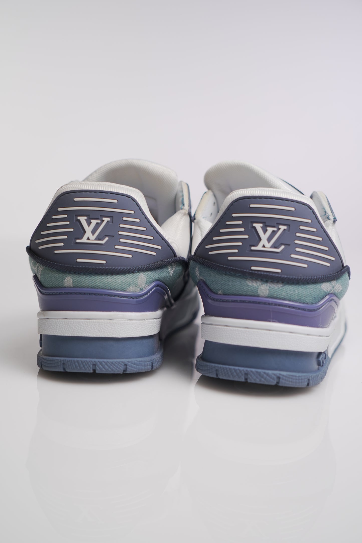 Louis Vuitton Sneakers White Blue