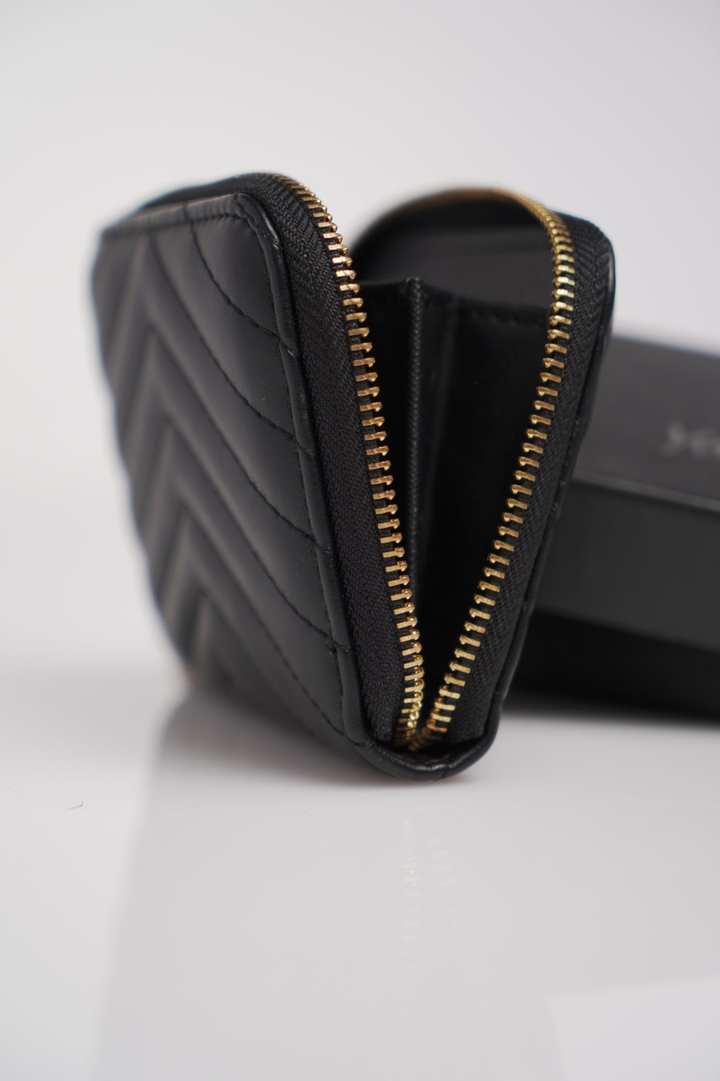 Saint Laurent Monogram Compact Zip Around