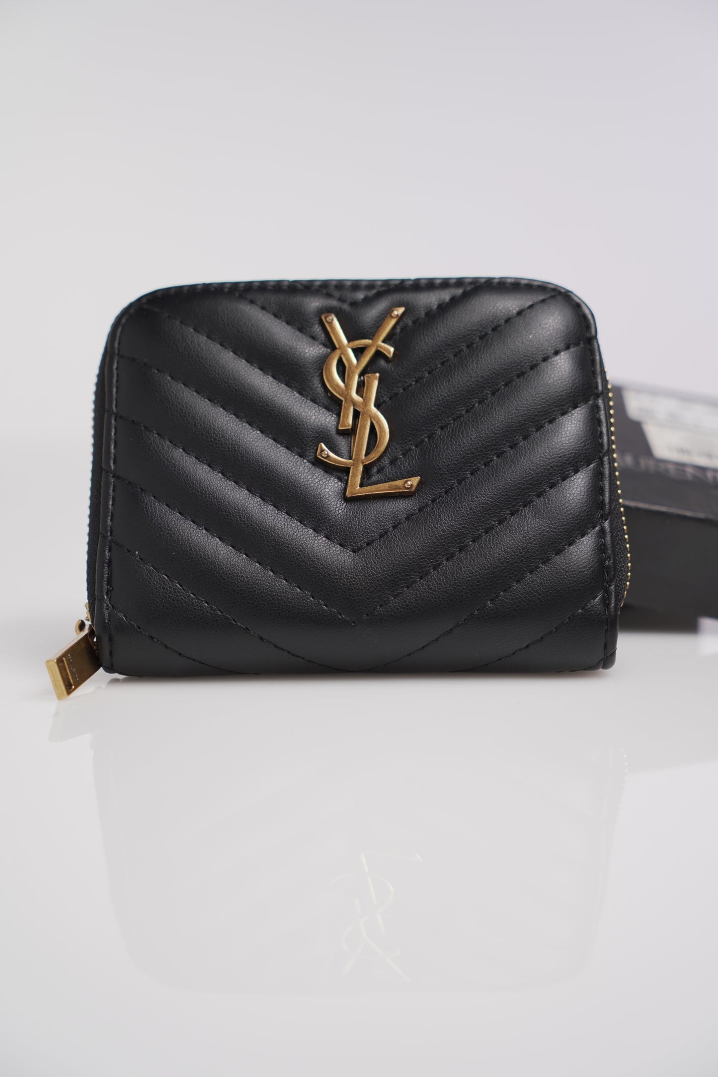 Saint Laurent Monogram Compact Zip Around