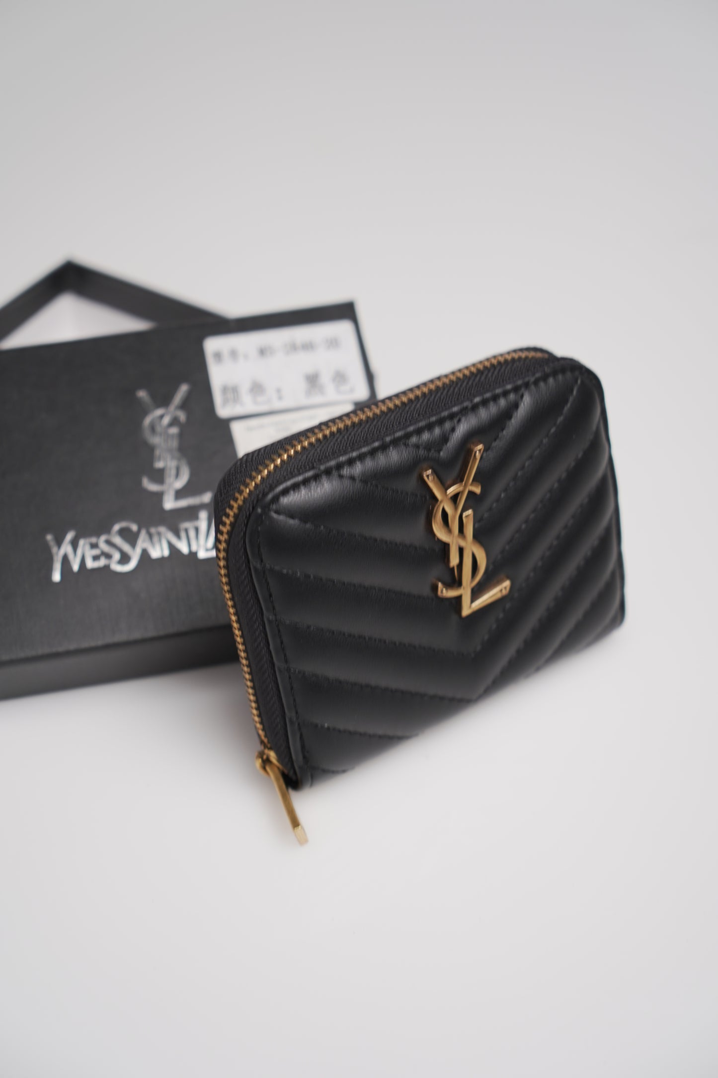 Saint Laurent Monogram Compact Zip Around