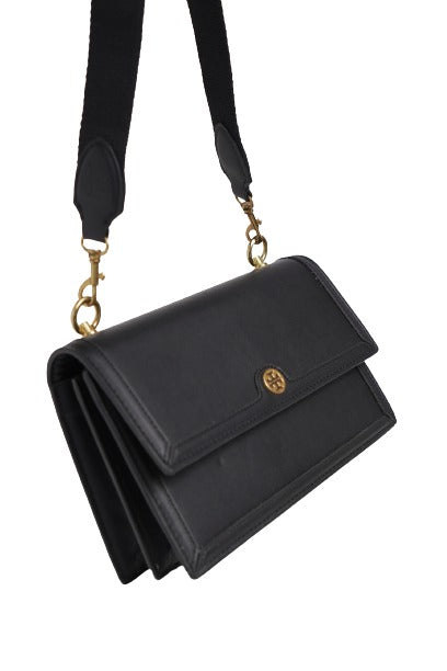 Tory Burch T Monogram Leather Shoulder Bag