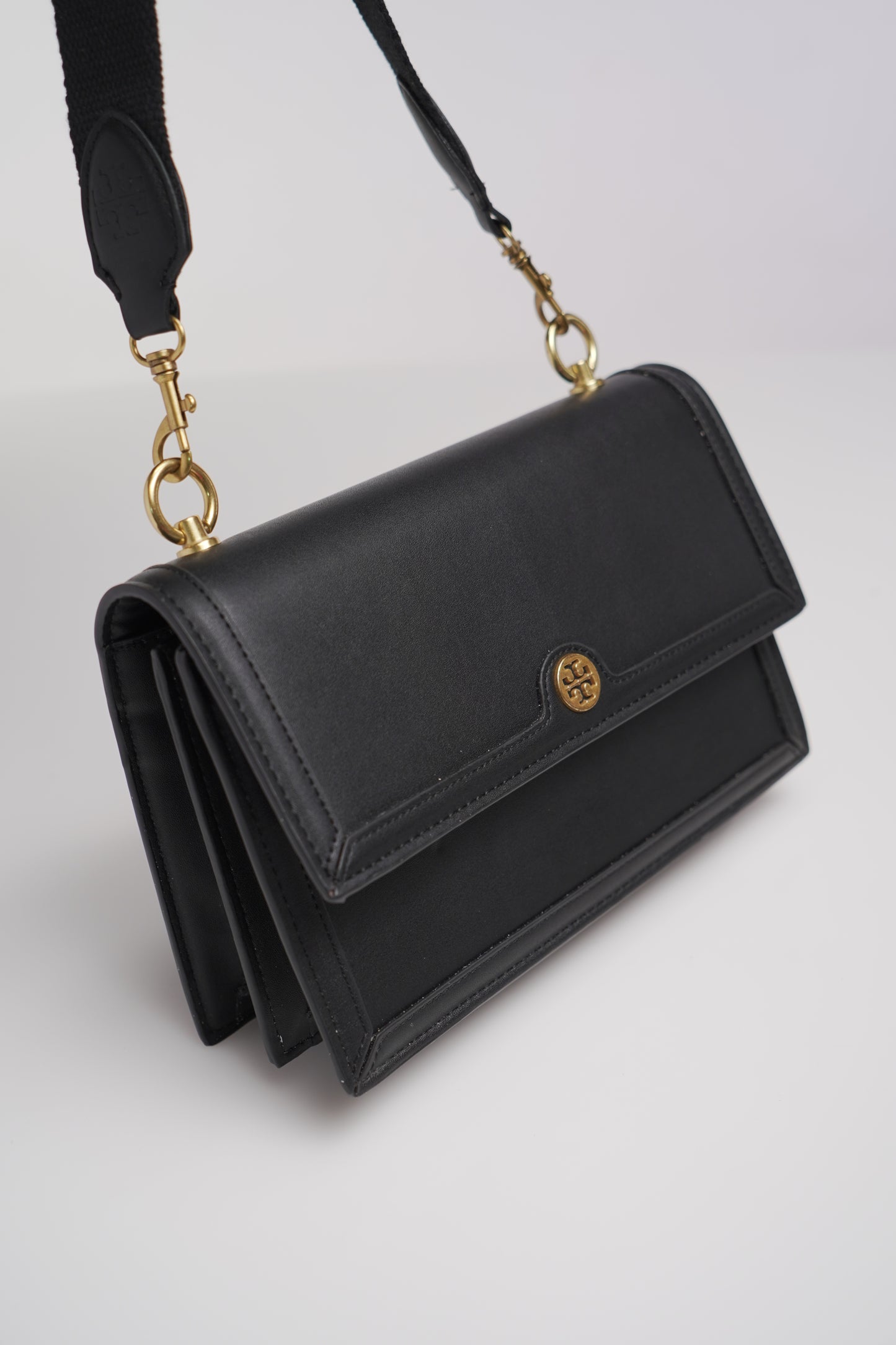 Tory Burch T Monogram Leather Shoulder Bag