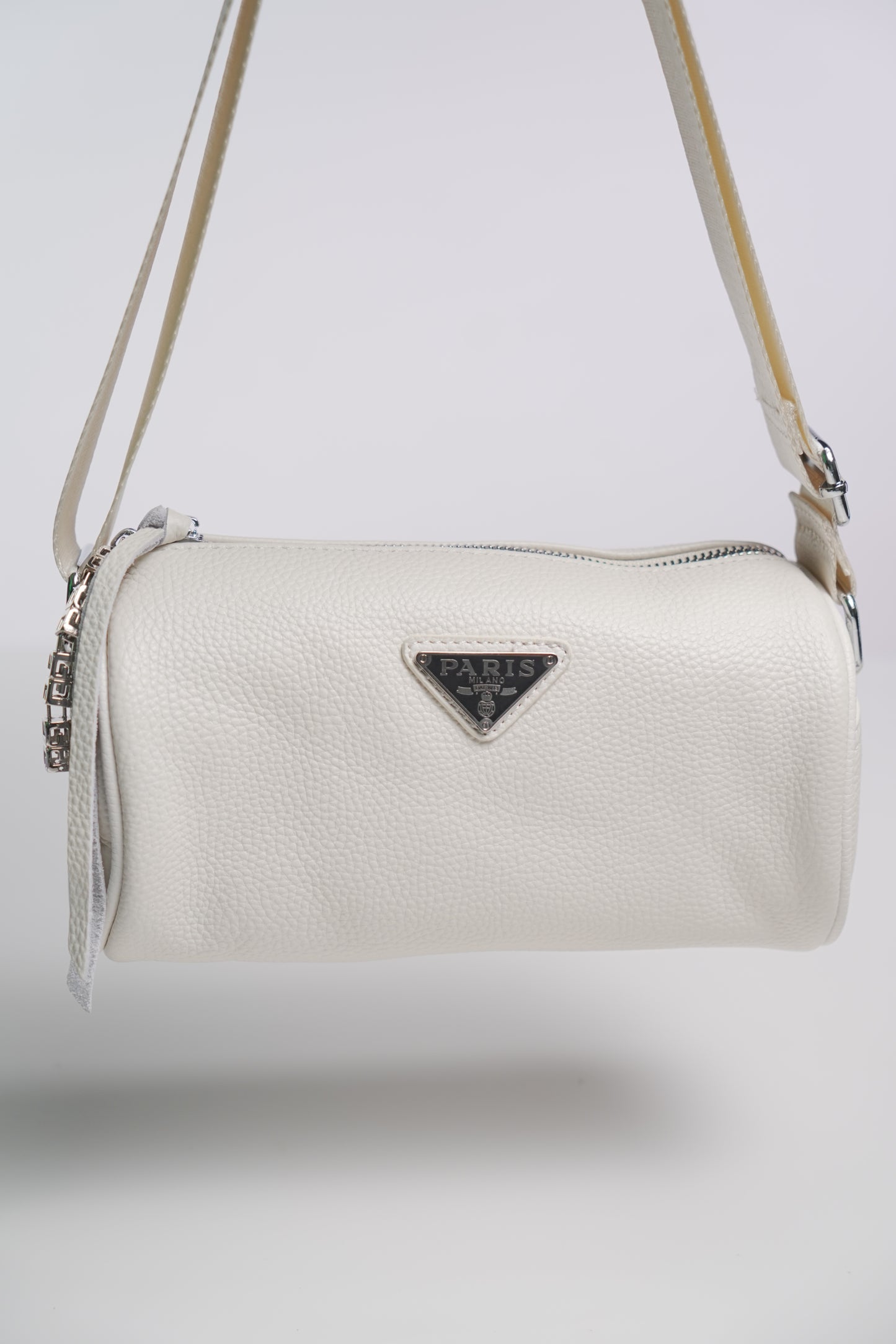 Prada Vitello Daino Soft Cross Body White