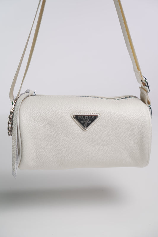 Prada Vitello Daino Soft Cross Body White