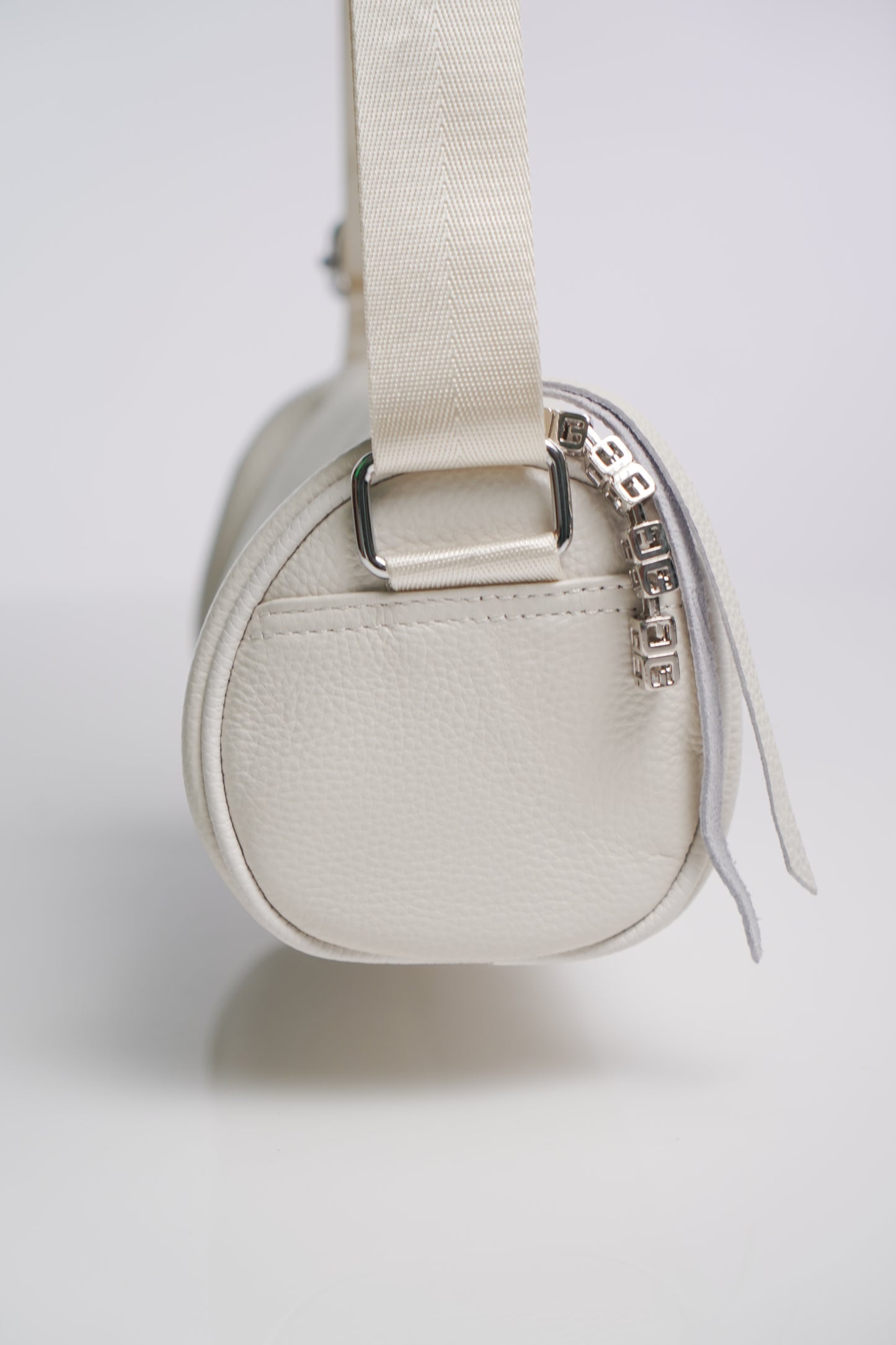 Prada Vitello Daino Soft Cross Body White