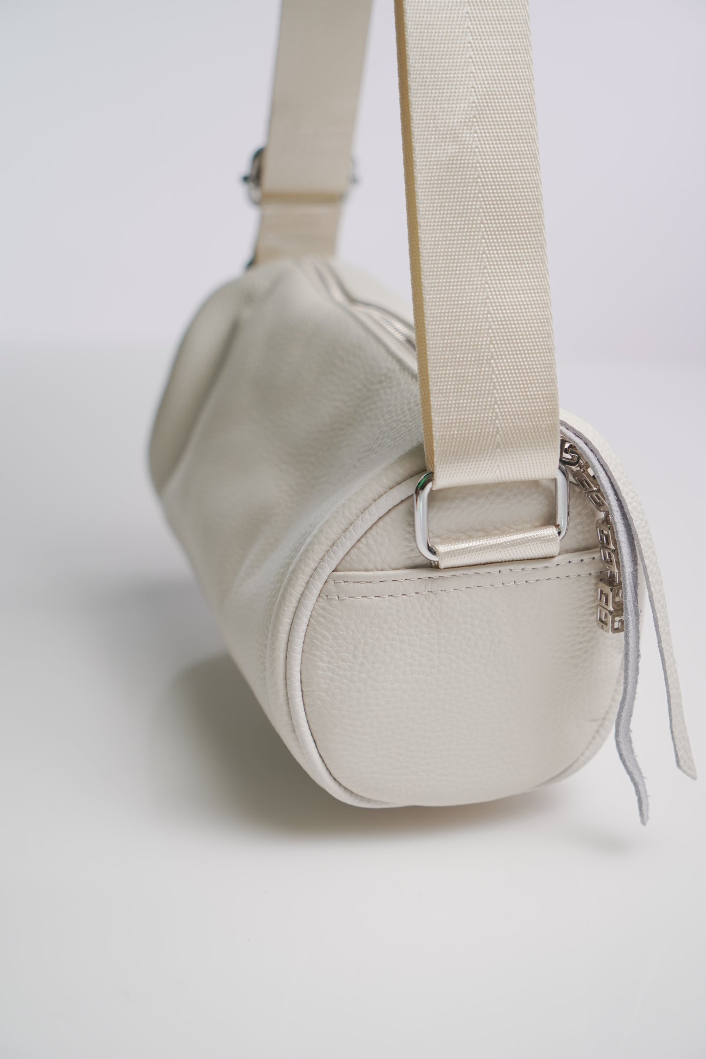 Prada Vitello Daino Soft Cross Body White