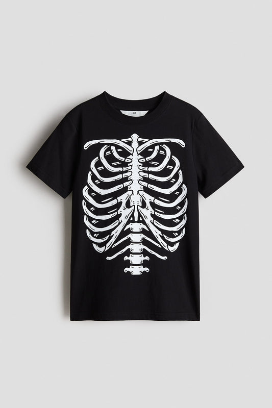 Printed cotton T-shirt