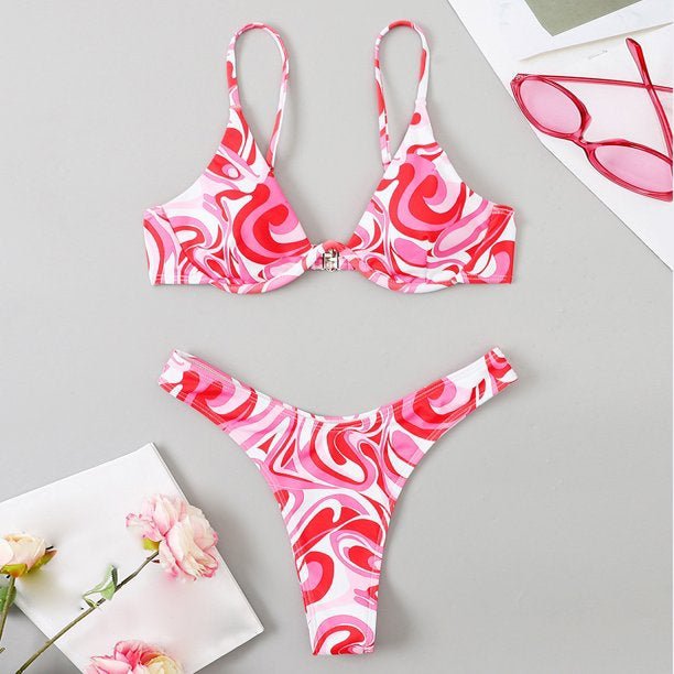 Bikini Sets Two Piece Multi Color - BEAUTY BAR