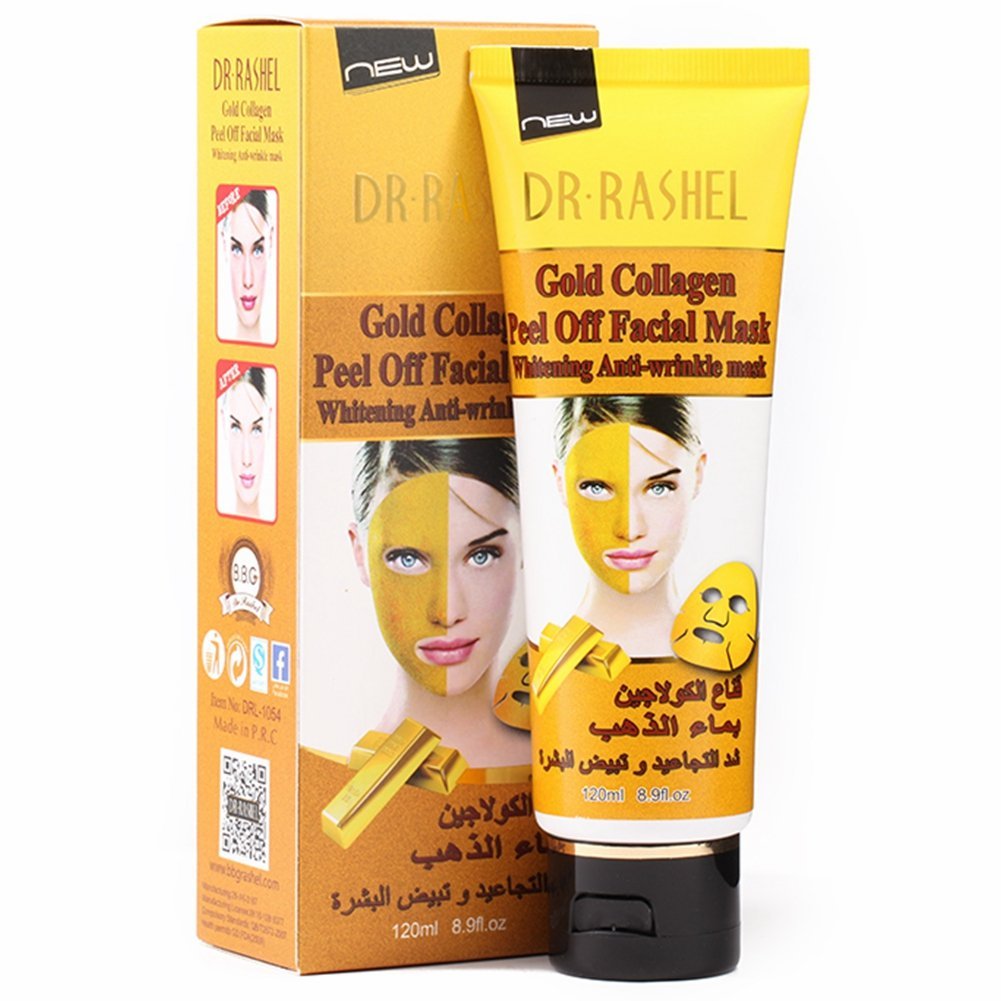 Dr. Rashel Gold Collagen Peel off Facial Mask for Face, 120 ml - BEAUTY BAR