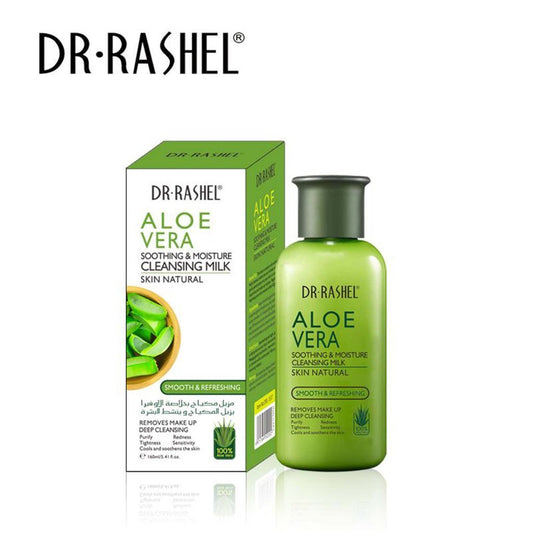 Dr.Rashel Aloe Vera Soothing & Moisture Cleansing Milk - 160ml - BEAUTY BAR