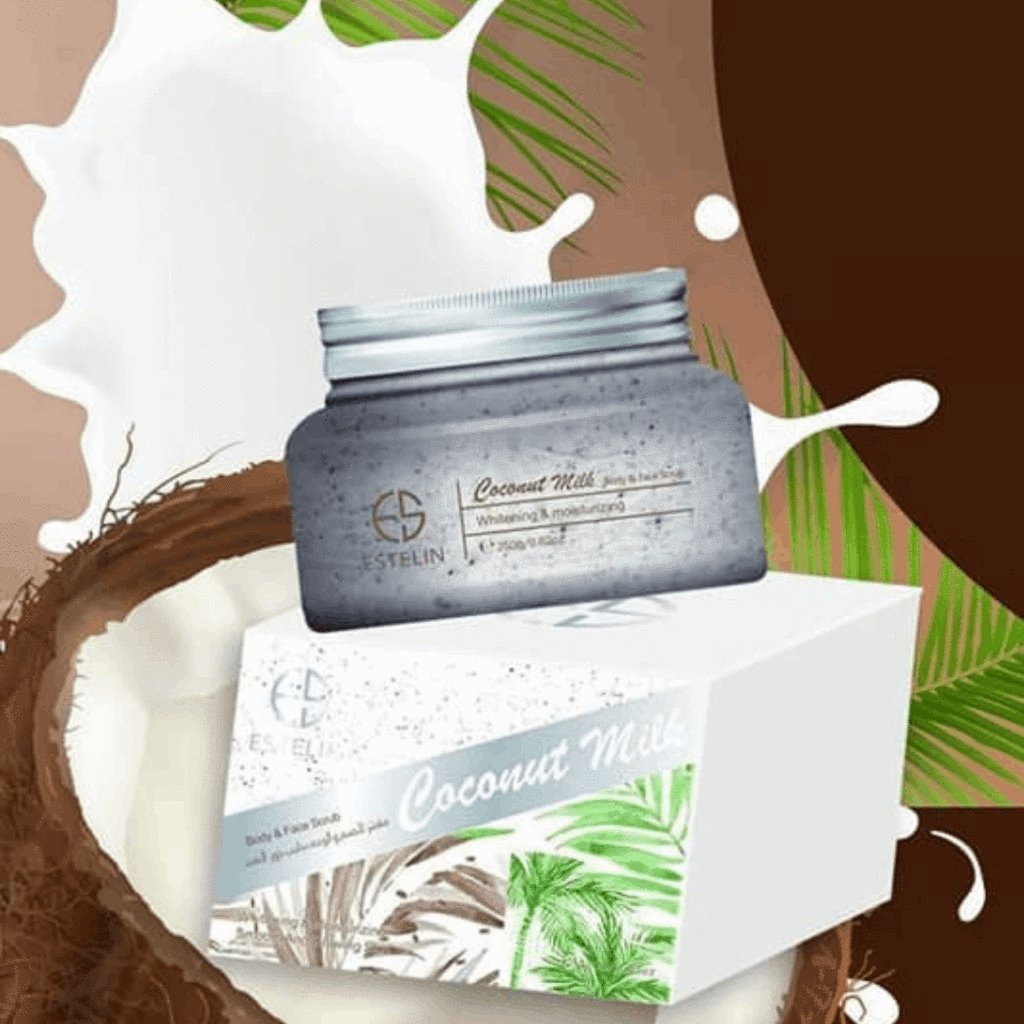 Dr.Rashel Coconut Milk Body & Face Scrub - BEAUTY BAR