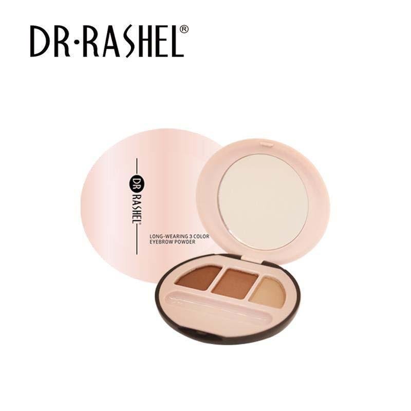 Dr.Rashel Long Wearing 3 Color Eyebrow Powder - BEAUTY BAR