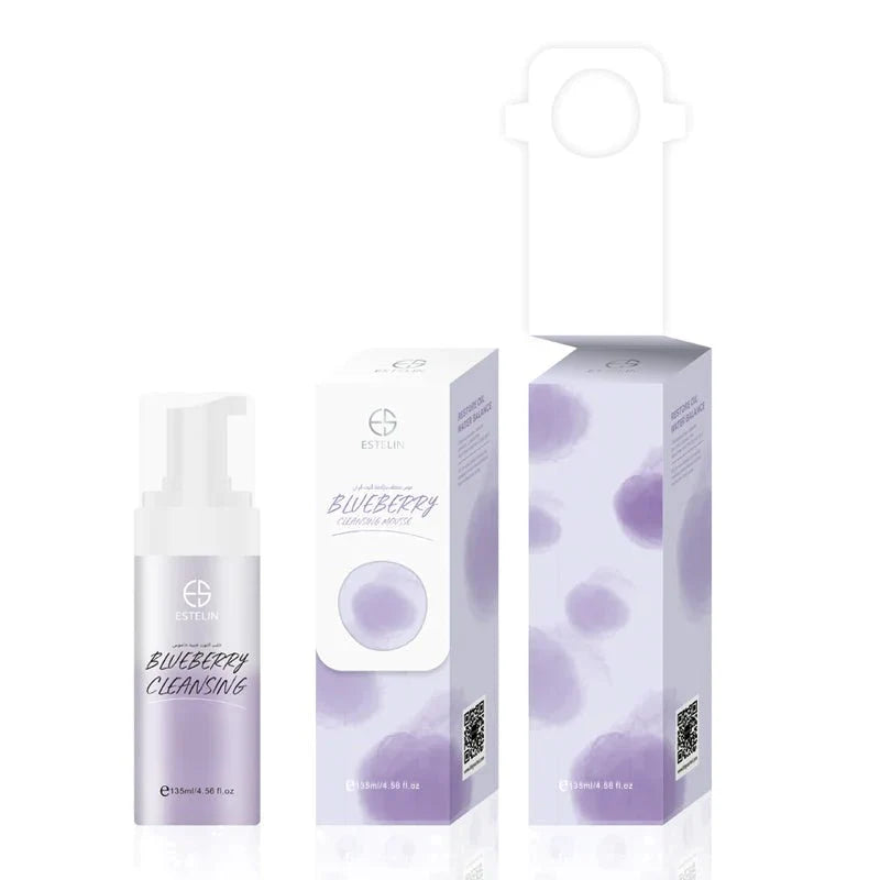 Estelin Blueberry Cleansing Mousse - BEAUTY BAR