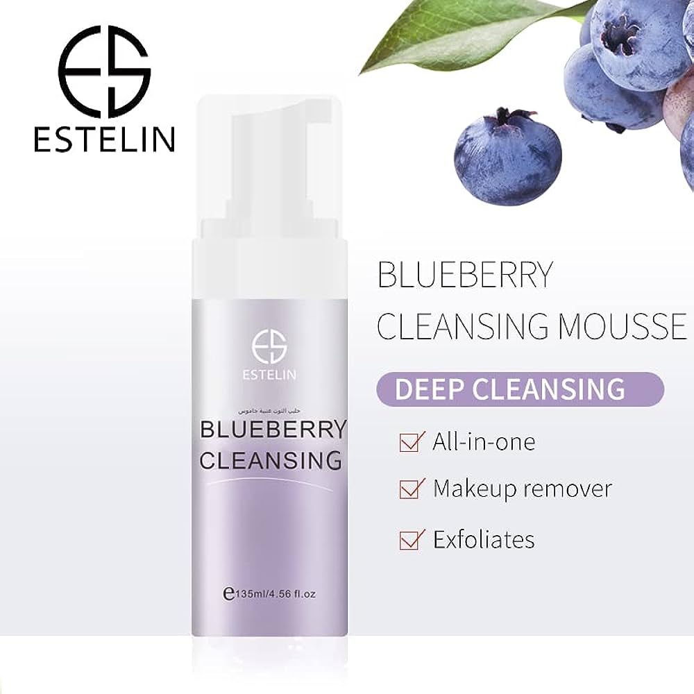 Estelin Blueberry Cleansing Mousse - BEAUTY BAR