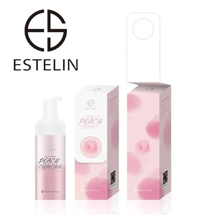 Estelin Peach Cleansing Mousse - BEAUTY BAR