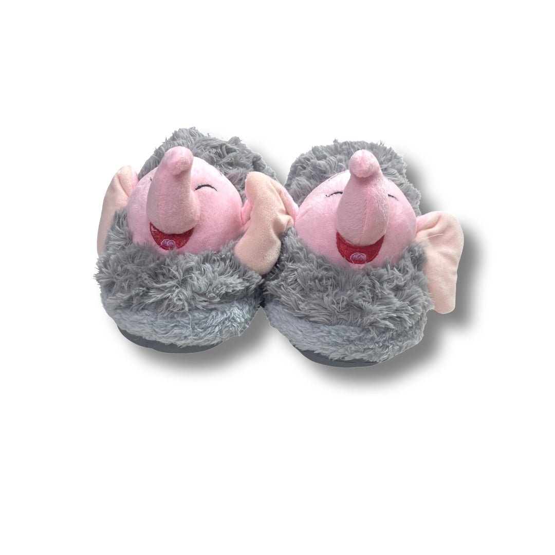 Gray Flavillo Fur Slippers - BEAUTY BAR