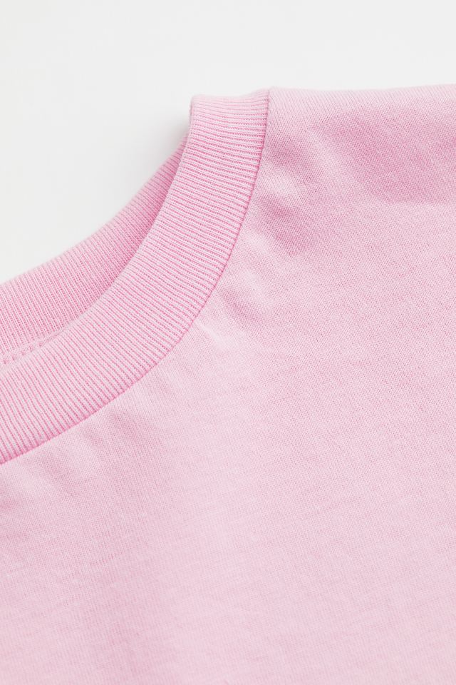 H&M Cotton Jersey Top Light Pink - BEAUTY BAR