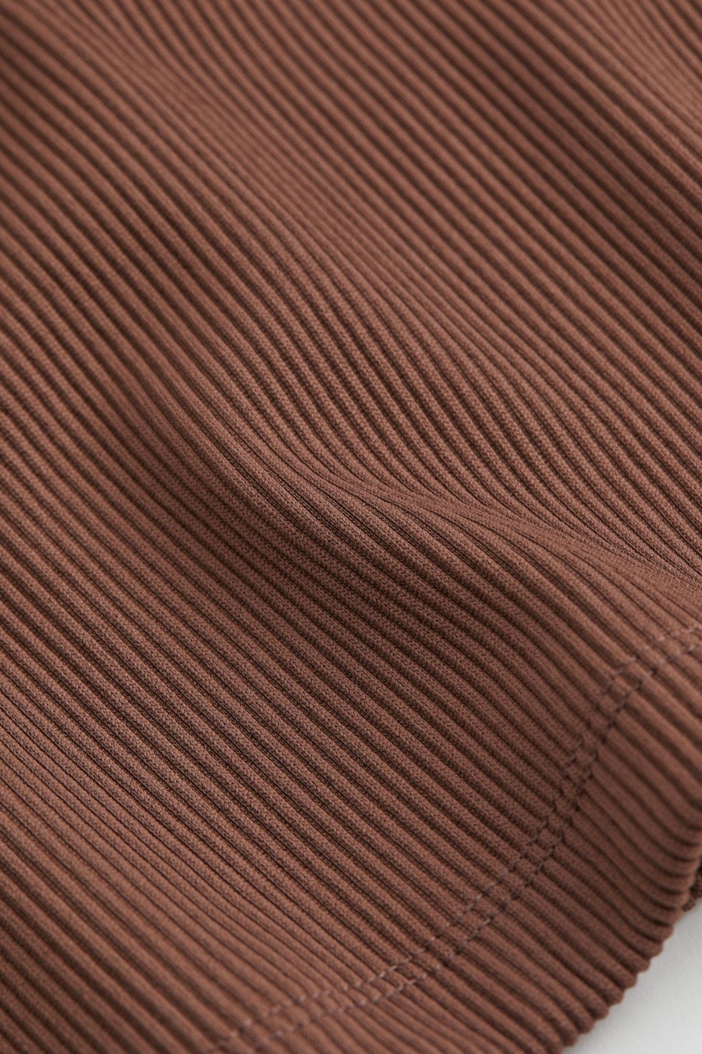 H&M Halter Crop Top Brown - BEAUTY BAR