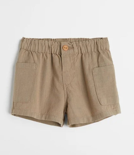 H&M Patch-Pocket Shorts Mole - BEAUTY BAR