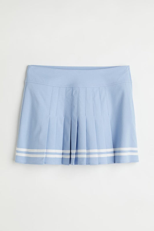 H&M Tennis Skirt Light Blue - BEAUTY BAR