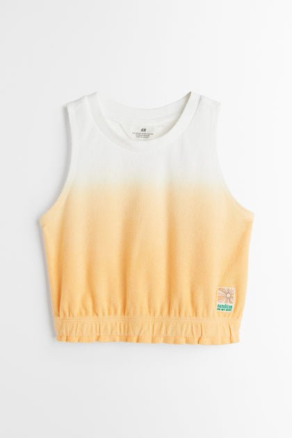 H&M Terry Top Sunshine - BEAUTY BAR