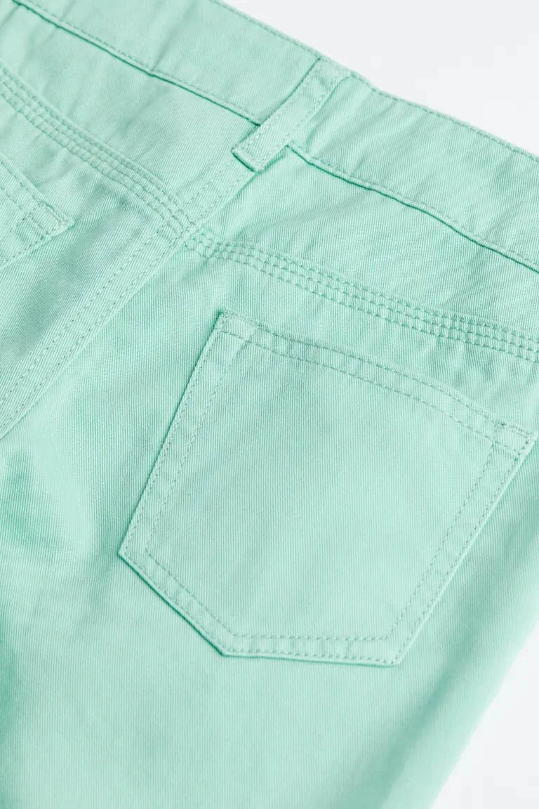 H&M Twill Shorts Mint Green - BEAUTY BAR