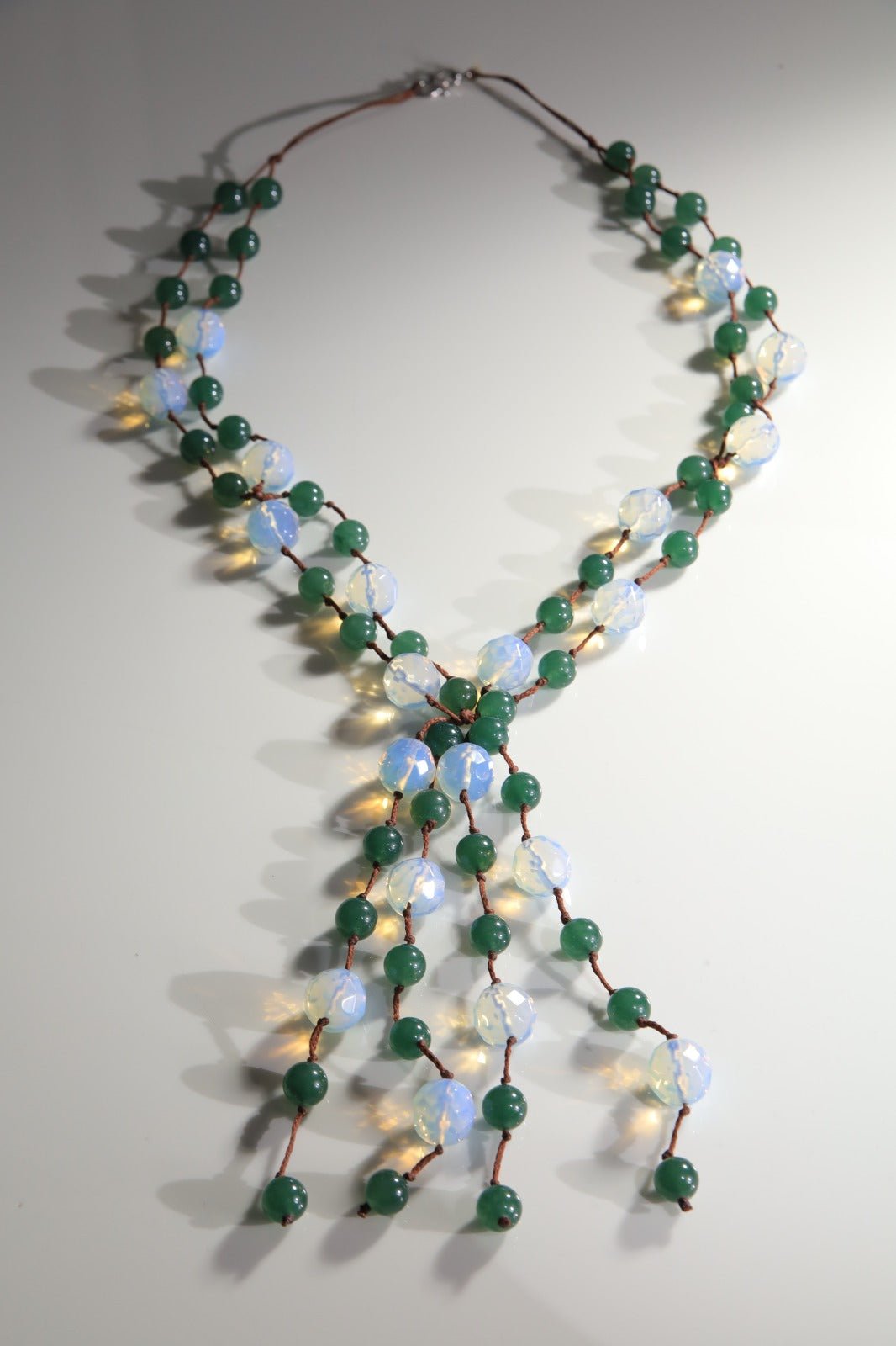 Jade Stone Necklaces - BEAUTY BAR