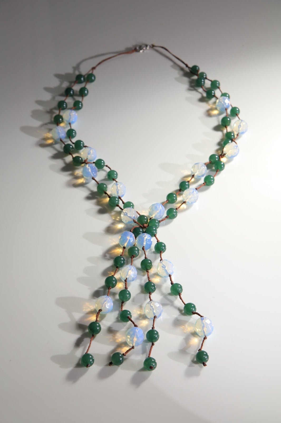 Jade Stone Necklaces - BEAUTY BAR