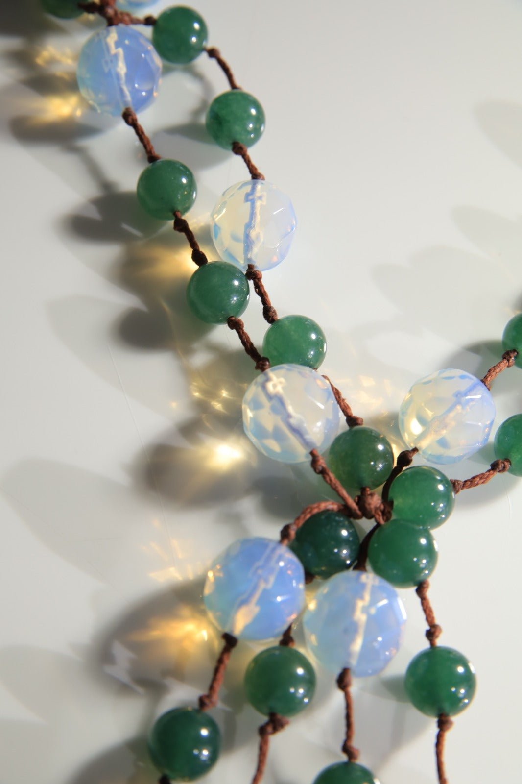 Jade Stone Necklaces - BEAUTY BAR