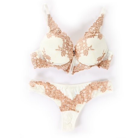 Lace Lingerie Set - White - BEAUTY BAR