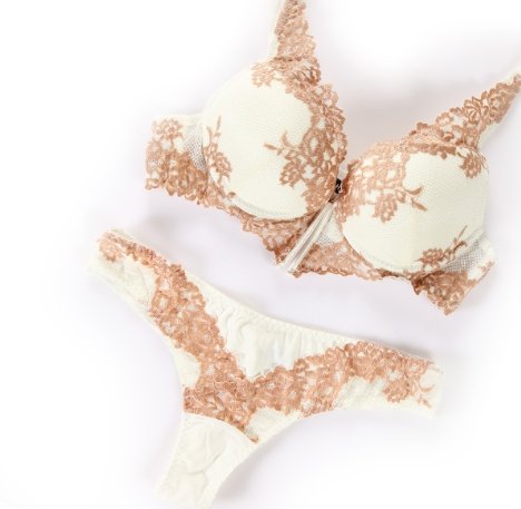 Lace Lingerie Set - White - BEAUTY BAR