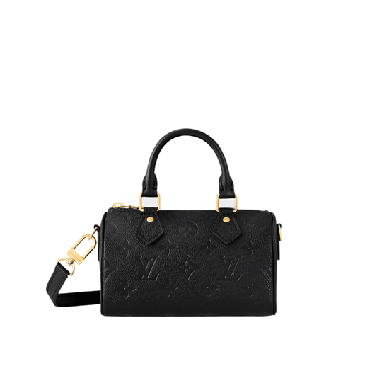Louis Vuitton Nano Speedy Monogram Empreinte Leather