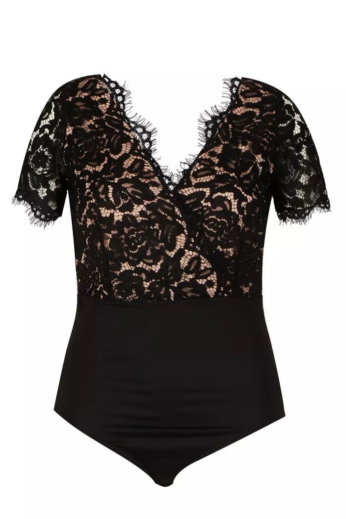 Luxurious Lace Body Blouse - BEAUTY BAR