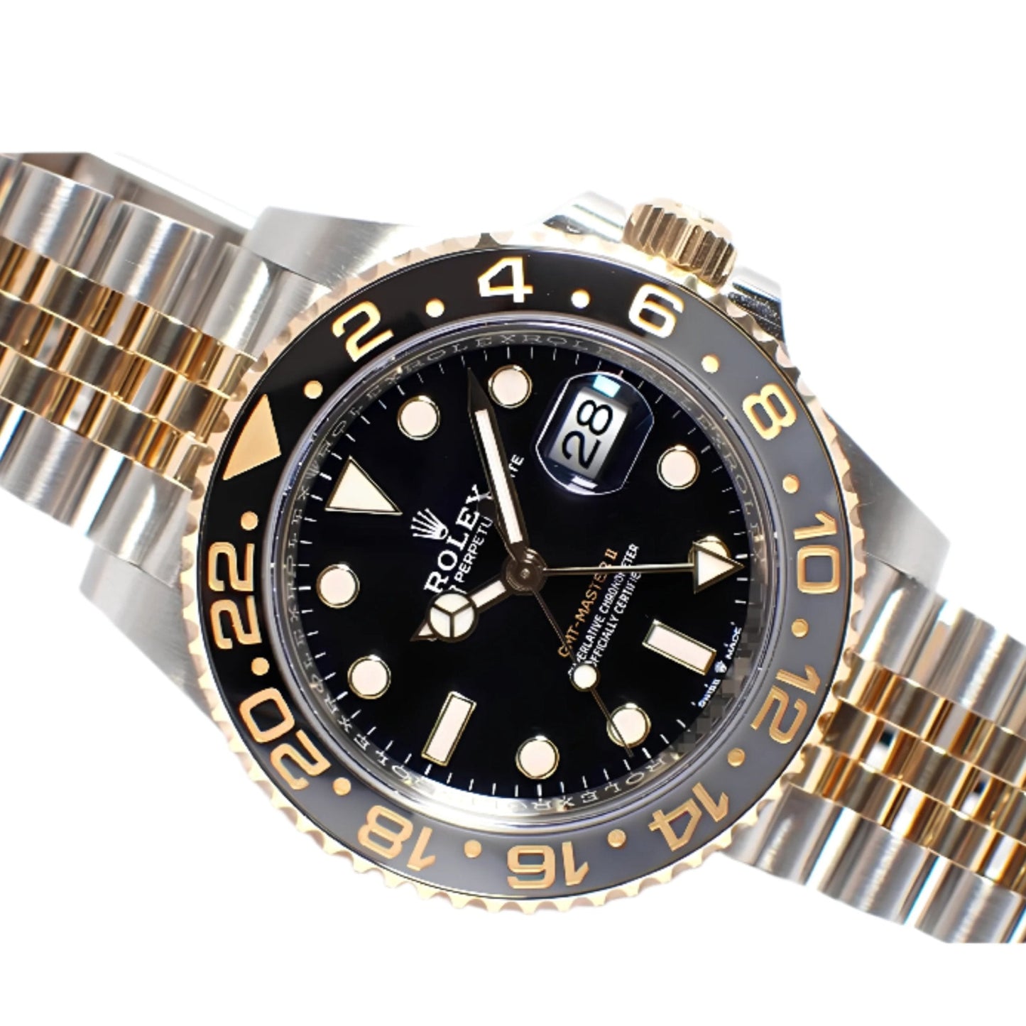 Rolex GMT-Master II Oyster, 40mm, Oystersteel and Yellow Gold